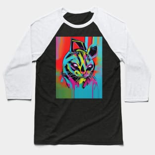 Twisted Bunnie Graffiti Baseball T-Shirt